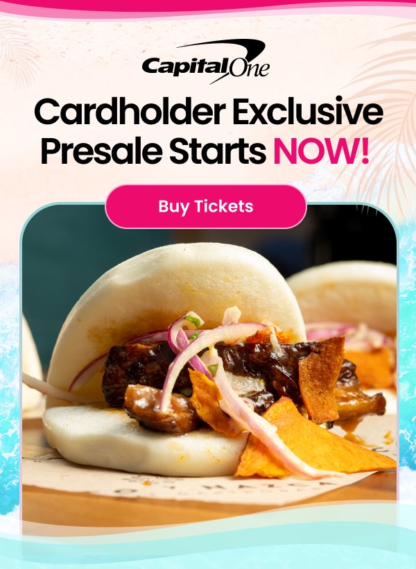 SOBEWFF® Capital One Cardholder Exclusive Presale Starts NOW!
