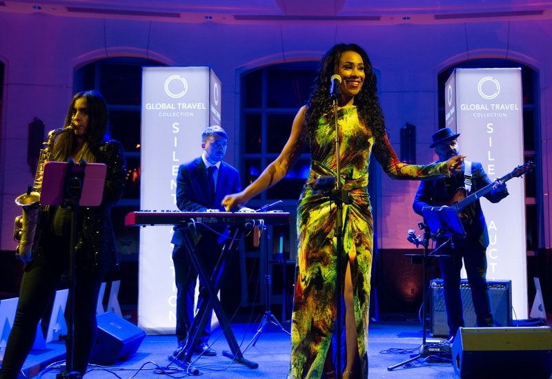 Tribute Dinner honoring Michelle Bernstein and Sacha Lichine hosted by Master of Ceremonies Bobby Flay part of The New York Times Dinner Series