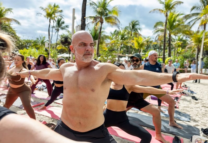 Veuve du Vernay presents Peace Love Yoga: A Soulful Yoga