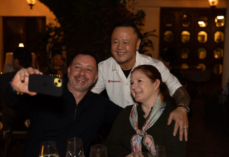 Dinner hosted by Aarti Sequeira, Jet Tila and Christopher Aguirre
