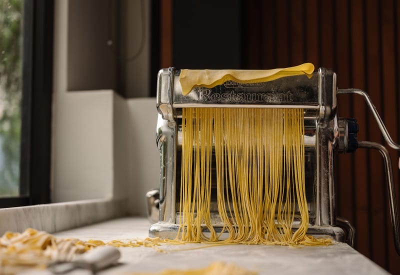 PASTA Taglierini prep Photo by PASTA